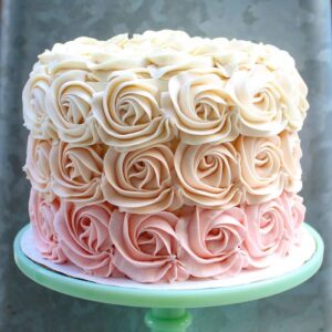 Heavenly Rose Cake