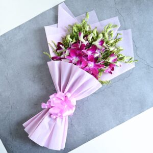 Heart Winning Orchids Bouquet