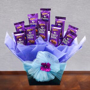 Dairy Milk Chocolate Basket