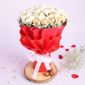 Delightful Ferrero Rocher Bunch