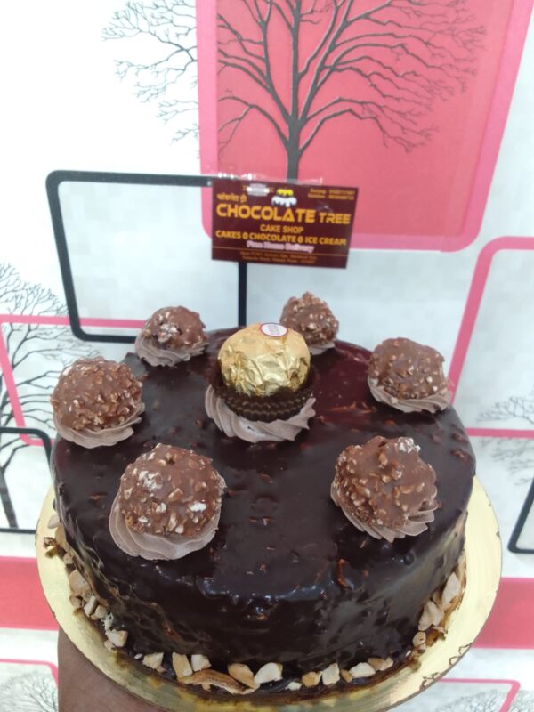 chocolate rocher cake