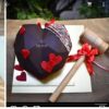 Heart Pinata cake