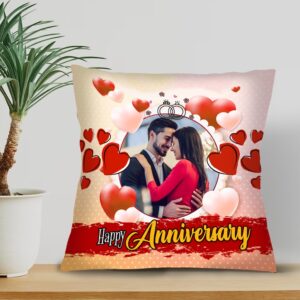 Personalised Anniversary Cushion