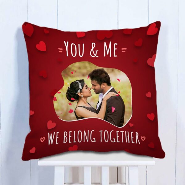 You & Me Personalised Cushion