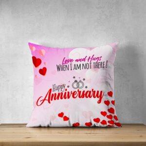 Anniversary Greeting Cushion